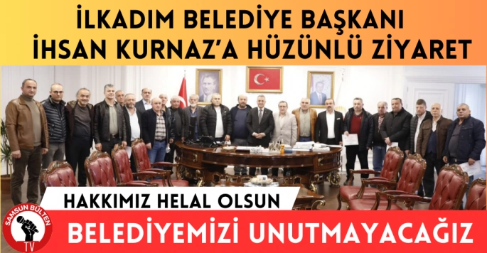 Başkan Kurnaz İlkadım Belediyesinden emekliye ayrılan personeli ağırladı