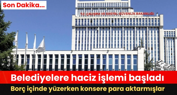 Belediyelerin SGK'ya olan prim borçları için düğmeye basıldı