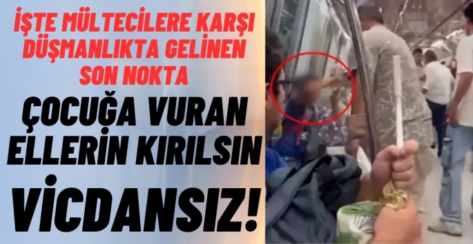 Çocuğa uzanan elin kırılsın vicdansız