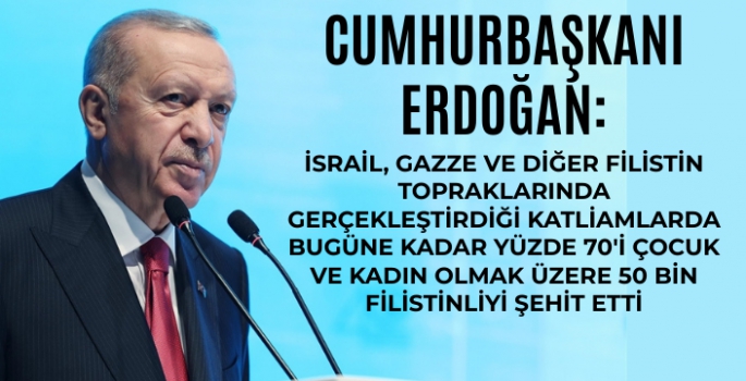 Cumhurbaşkanı Erdoğan Dünyaya yaptığı çağrıyı yineledi