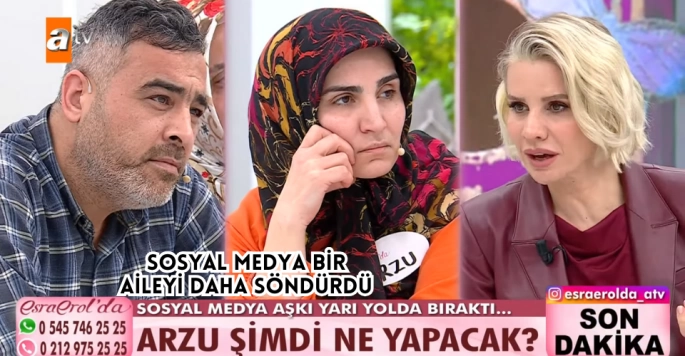 Esra Erol' da bir sosyal medya kurbanı daha: Arzu 