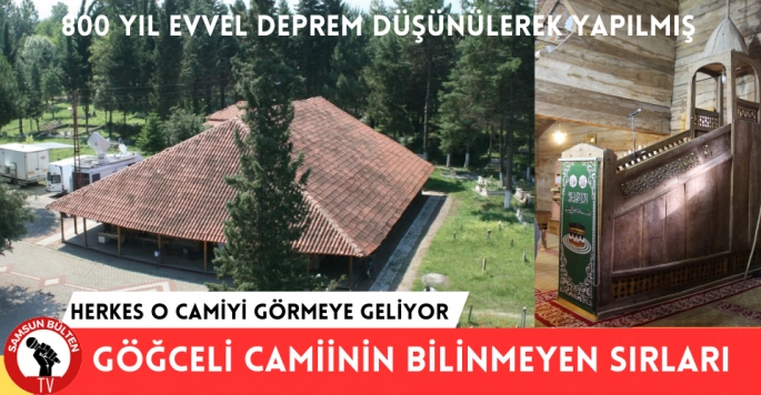 Göğçeli Cami görenleri hayrette bırakıyor