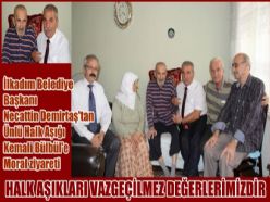 AŞIK KEMALİ BÜLBÜLE MORAL ZİYARETİ