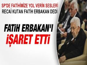 KUTAN FATİH ERBAKAN'I DESTEKLİYOR