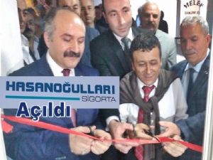 Hasanoğulları Sigorta Acenteliği törenle açıldı