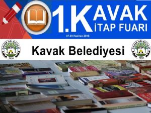 Kavak'ta  Kitap Fuarı açılıyor