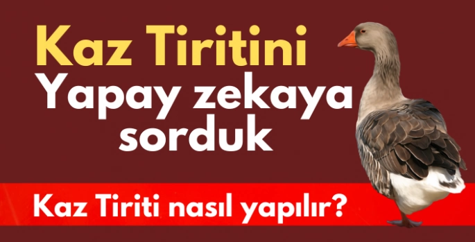 Kaz Tiriti: Lezzetli Bir Gelenek