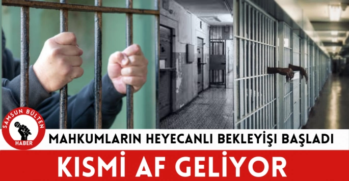 Mahkumlara kısmi af geliyor!