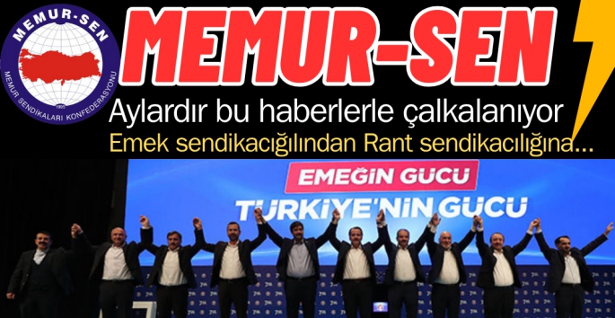 Memur Sen Genel Başkanı Ali Yalçın ve Ekibi İstifa etmelidir