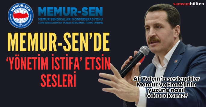 MEMUR-SEN yine sınıfta kaldı yönetim istifa sesleri yükseliyor