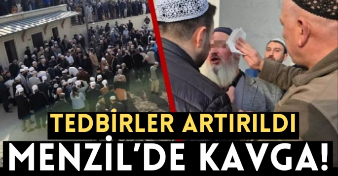 Menzil'de büyük kavga sofiler teyakkuzda