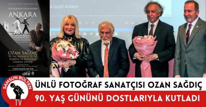 Ozan Sağdıç 90. Yaş gününü dostlarıyla birlikte kutladı