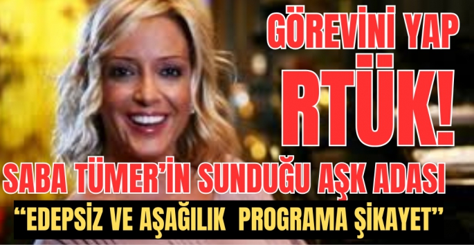 RTÜK'ü acil  koduyla göreve çağırıyoruz