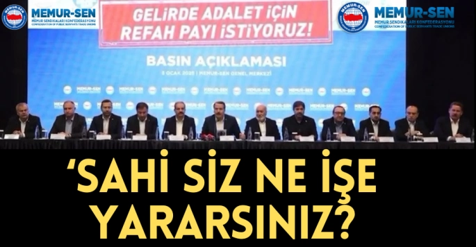 Sahi siz ne işe yararsınız?