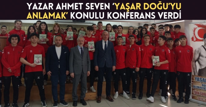 Samsun Gülizar-Hasan Yılmaz Spor Lisesinde YAŞAR DOĞU'yu anlamak konulu konferans verildi