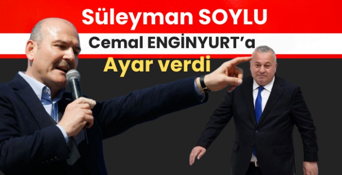 Süleyman Soylu'dan Cemal Enginyurt'a ayar