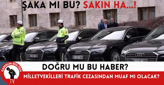 TBMM tüm milletvekilleri trafik kayırmacılığına karşı itiraz etmelidir