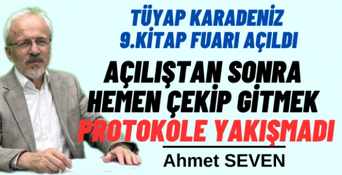 TÜYAP Karadeniz Kitap Fuarı açıldı ancak!