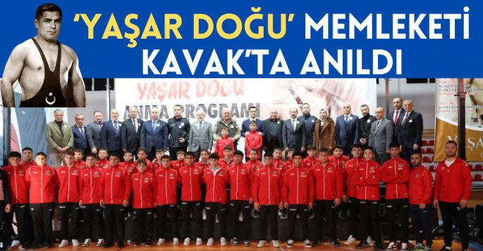 Yaşar Doğu, vefatının 64. yılında memleketi Samsun'un Kavak ilçesinde anıldı